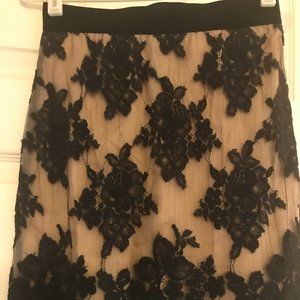 3.1 Phillip Lim Lace Pattern Mini Skirt